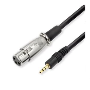 Generic ADAPTATEUR AUDIO ÉCOUTEUR / CASQUE + MICRO PRISE U Y 3.5MM JACK  MÂLE A 2 FEMELLE à prix pas cher