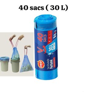 Lot de Sacs Poubelle 30L – Solides+ Étanches