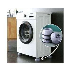 4 قطع وسائد مطاطية مضادة للاهتزاز، دعامة، أرجل الأثاث