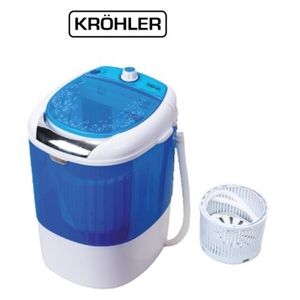 KRÖHLER Machine à Laver 3Kg Semi-Automatique