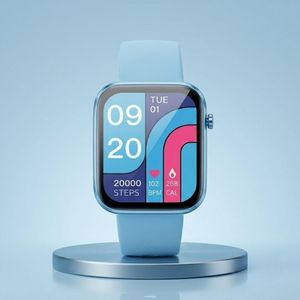 Oryx Montre Connectée U-LEAP – Bleu– Suivi Sportif et Santé au Quotidien