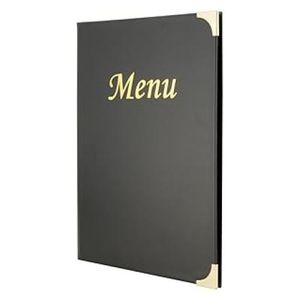 حامل لائحة الأسعار للمطاعم والمقاهي عدد الأوراق 14 ورقة من حجمA4