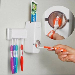 Distributeur de Dentifrice Automatique Mains Libres et Support Mural