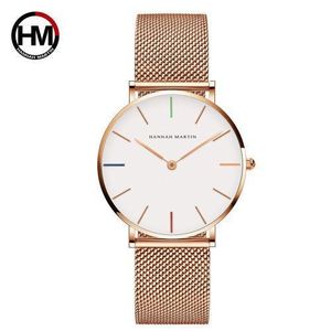 Hannah Martin montre  pour femmes, en acier inoxydable