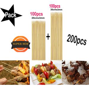 Lot de 100 piques brochettes en bois de 30cm achat vente