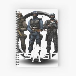 cs go Spiral Notebook Bloc note