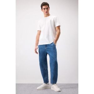 Defacto Jean Homme en coton - Bleu - E5387AX.