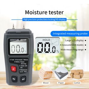 Compteur d'humidité 4 broches Humidimètre numérique Testeur d