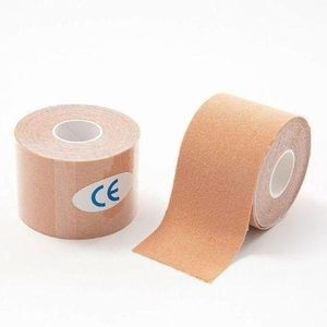 Kinesiology Tape  Kinesiology Bande Elastique de Kinésiologie et Lifting du Visage 5cm x 5m Adhésif, Résistant à L'eau
