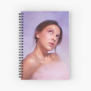 Millie Bobby Brown  Spiral Notebook Bloc note