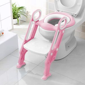 Generic Réducteur Toilette Enfant, chaise Réglable- Pliable Antidérapantes  à prix pas cher