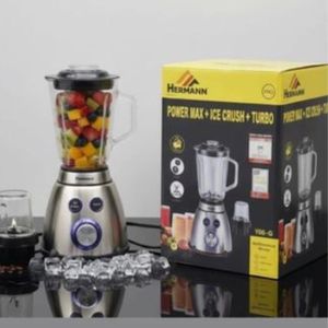 Blender Turbo avec Fonction Ice Crush - Fonction Ice Crush & Turbo Avec Moulin Epices & Cafe