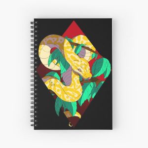 albino anaconda Spiral Notebook Bloc note