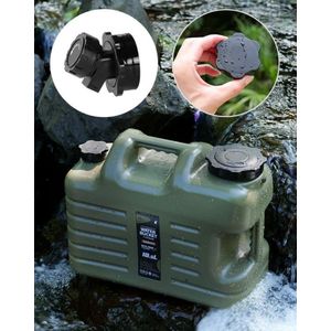 Conteneur d’Eau 5 L avec Robinet pour Randonnée Camping Voyage et Plein Air