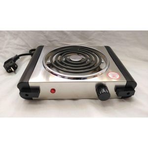 Crown Plaque de cuisson électrique inox avec réchaud a résistance 1500w