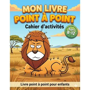 تحدي توصيل النقاط (أسد) – مجموعة من 5 صفحات