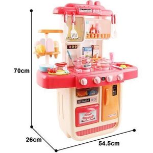 Generic Jouet de Cuisine Little Chef - Ensemble de jeu de Cuisine pour fille  -3 en 1 à prix pas cher