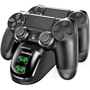 Dobe PS4 Station de Charge DualShock 4 Support d'Alimentation pour Manette Sans Fil Pour Playstation PS 4 / Slim / Pro