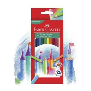 Faber Castel Boite 48 Crayons de couleur classiques 3.3 mm, avec