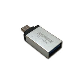 Remax Adaptateur OTG Micro USB Vers USB - Gris