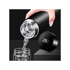 Thermos en en Inox avec affichage de la température LED, 500 ML