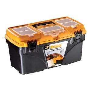 MANO Boîte à outils - Rangement et Organisation - Pour Bricoleurs - 21 Pouces - PVC