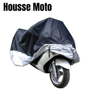 Generic Housse Moto scooter vélo Exterieur Bâche Couverture Housse De  Protection à prix pas cher