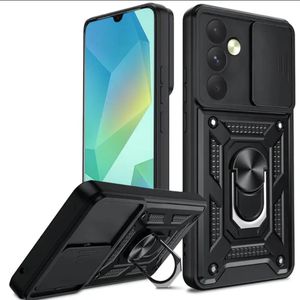 Case Coque de protection pour téléphone avec lentille coulissante et support, compatible avec Samsung Galaxy S26 plus 5G