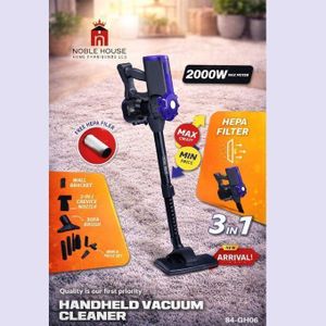 Aspirateur électrique 2000W 3 en 1, Balai Aspirateur, Vaccum cleaner