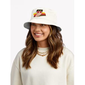 Regarde en arrière bob blanc - design personnalisé unique