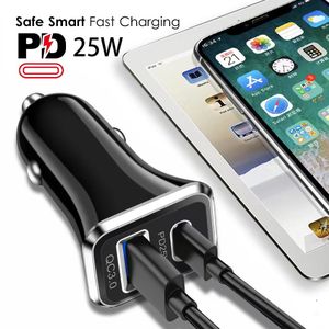 Ldnio Chargeur - Allume-cigare Voiture - Fast Charge - 27WATT - Micro USB à  prix pas cher