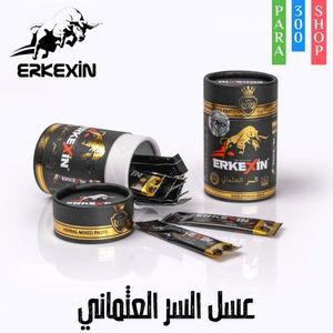 erkesin معجون عشبي مختلط بالإبيميديوم - عسل نقي من النباتات الطبيعية، مكمل غذائي صحي للرجال، 100%
