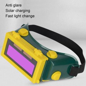 Lunette de Protection Soudage Électronique Auto-Obscurcissante Solaire