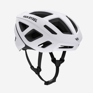 Casque Vélo Route Adulte - Blanc Aérodynamique - Protection Sécurité Cyclisme