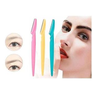 Ensemble de Rasoirs Cosmétiques pour Épilation Faciale et Sourcils Multi-Couleur
