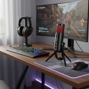 ميكروفون مكتبي USB للصوت الواضح
