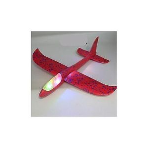 48Cm Jaune LED H Throw Planeur Volant Mousse Avion