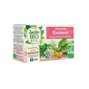 JARDIN BIO Infusion Draineur 20 Sachet