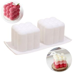 Moule Bougie a Cube Bulle, Moule Gateau a Cube Bubble, Moule a