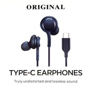 Original ecouteurs filaires Type C Akgg Noir audio studio son Stereo équilibre confortable 