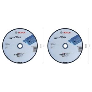 Disque à tronçonner - Métal - Coupe de précision - 230x1.9mm