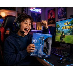 Casque Gaming X31 avec micro Top Qualité سماعة رأس للألعاب مع ميكروفون بجودة عالية 