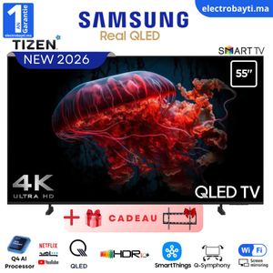 Samsung تلفاز ذكي 43 بوصة طراز 2025 - Crystal UHD U8000F 4K - HDR10 PRO - Tizen™