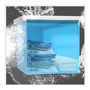 خزانة تخزين مقاومة للماء مثبتة على الحائط ، رف تخزين مخفي قابل للطي