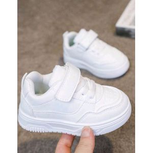 Baskets Blanches "Classic Kids" – Style & Praticité