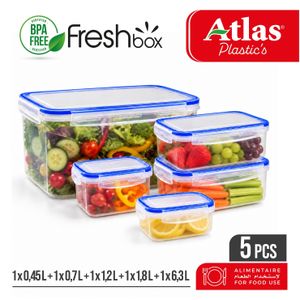 Atlas Plastics PACK FRESH BOX 5 MEDIUM                                                                