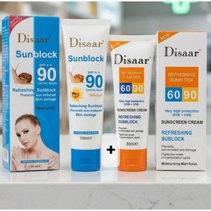 Disaar ECRAN SOLAIRE HYDRATANTE ET PROTECTRICE SPF++ PACK DUO