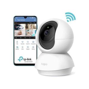 TP-Link Tapo C200 - Caméra de Surveillance Intérieure Motorisée Wi-Fi 1080p Full HD