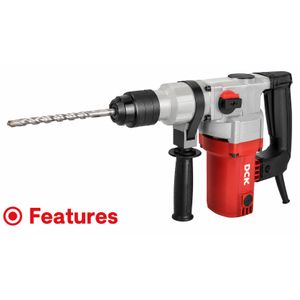 DCK KZC03-26SH Electric Rotary Drill 1050W 26mm SDS-Plus Concrete Drill 220V