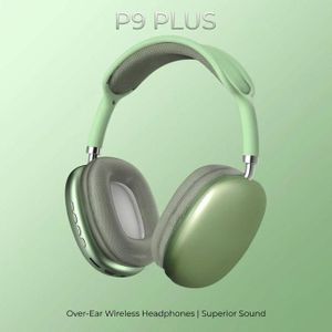Casque Bluetooth P9 Plus – Vert